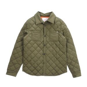 Gucci Boy’s Kids Quilted Jacket Autumn 10yrs Military Green